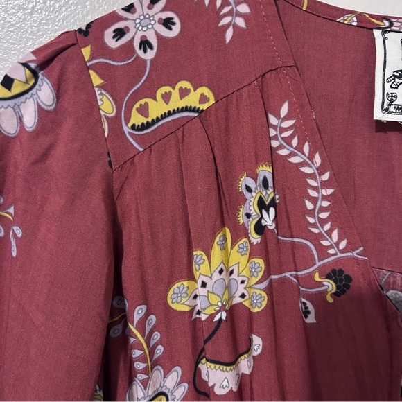 Jaase Indiana Floral Maxi Dress Rust and Floral - Picture 5 of 8